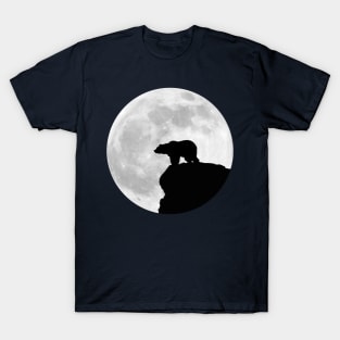 Bear under the moon T-Shirt